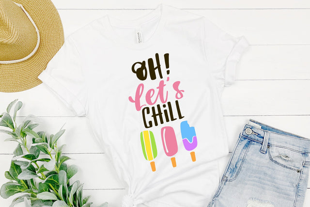 Summer Quotes SVG | Oh Let's Chill SVG dapiyupi store 