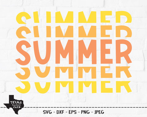 Summer Ripple | Summer SVG SVG Texas Southern Cuts 