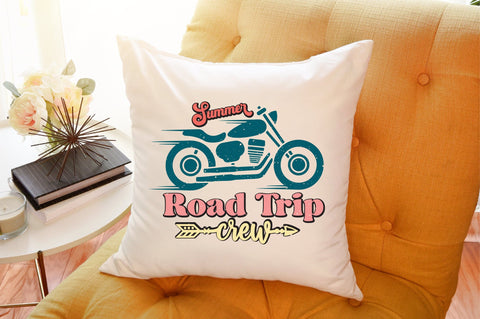 Summer Road Trip Crew Retro PNG Sublimation designartist 