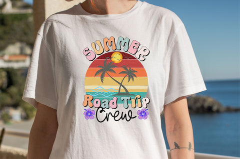 Summer Road Trip Crew Sublimation SVGArt 