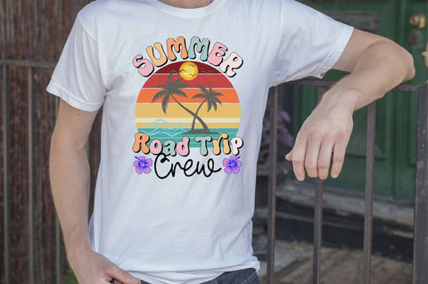 Summer Road Trip Crew Sublimation SVGArt 