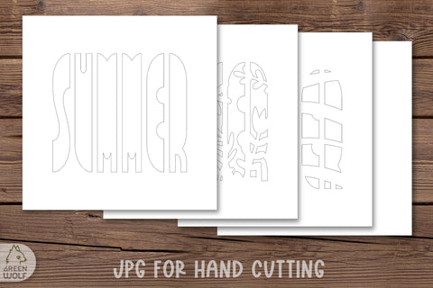 Summer shadow box svg Floral layered papercut template svg file for cricut 3D Paper GreenWolf 