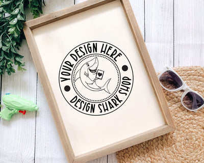 Summer Sign Mock Up Mock Up Photo Design Shark 