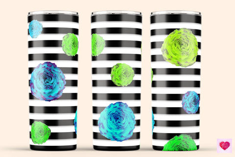 Summer Skinny Tumbler Sublimation Designs. Rose tumbler ideas. Sublimation Kseniia designer 