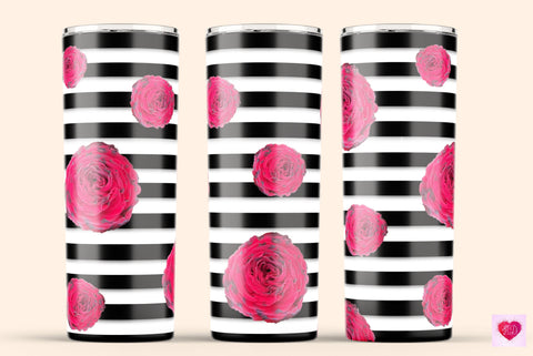 Summer Skinny Tumbler Sublimation Designs. Rose tumbler ideas. Sublimation Kseniia designer 