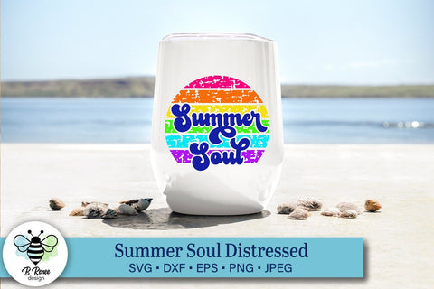 Summer Soul Distressed SVG SVG B Renee Design 