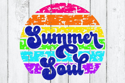Summer Soul Distressed SVG SVG B Renee Design 