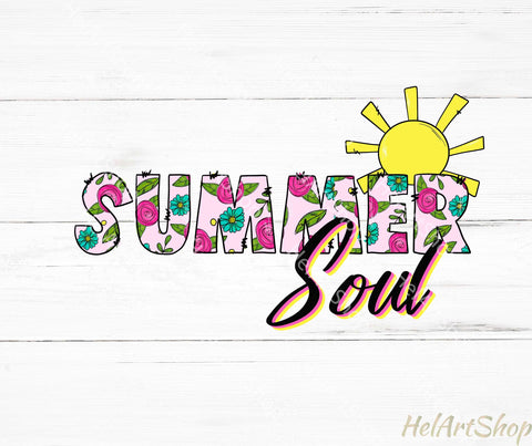Summer Soul Png, Sublimation Png Sublimation _HelArtShop_ 