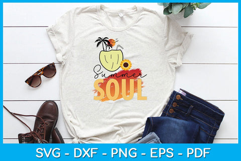 Summer Soul PNG Sublimation Printable File Sublimation Creativedesigntee 