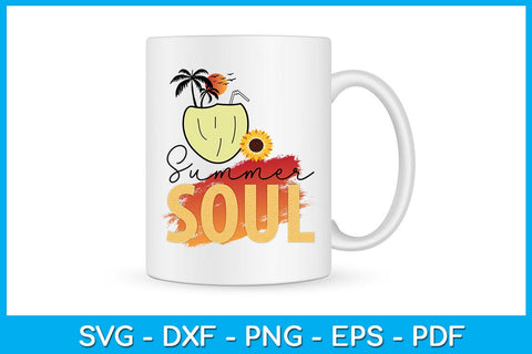 Summer Soul PNG Sublimation Printable File Sublimation Creativedesigntee 