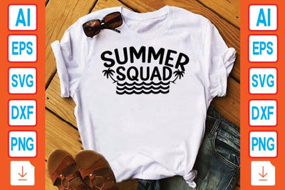Summer Squad SVG Craftlabsvg24 