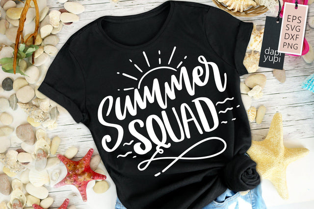 Summer Squad SVG dapiyupi store 