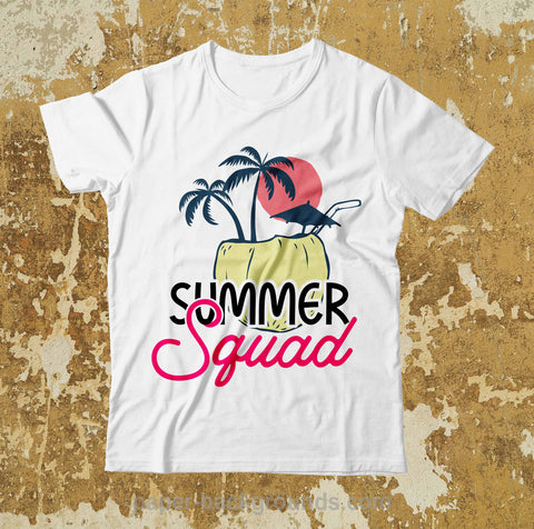 Summer Squad SVG Design SVG BlackCatsMedia 