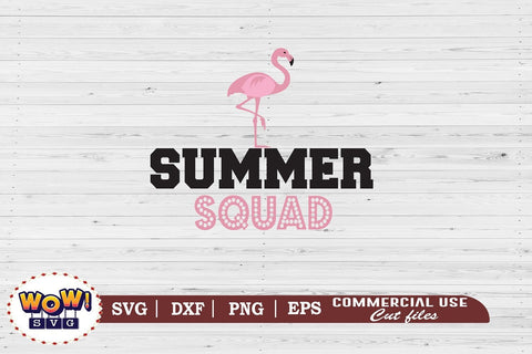 Summer squad svg, Summer svg, Beach svg, Png, Dxf SVG Wowsvgstudio 