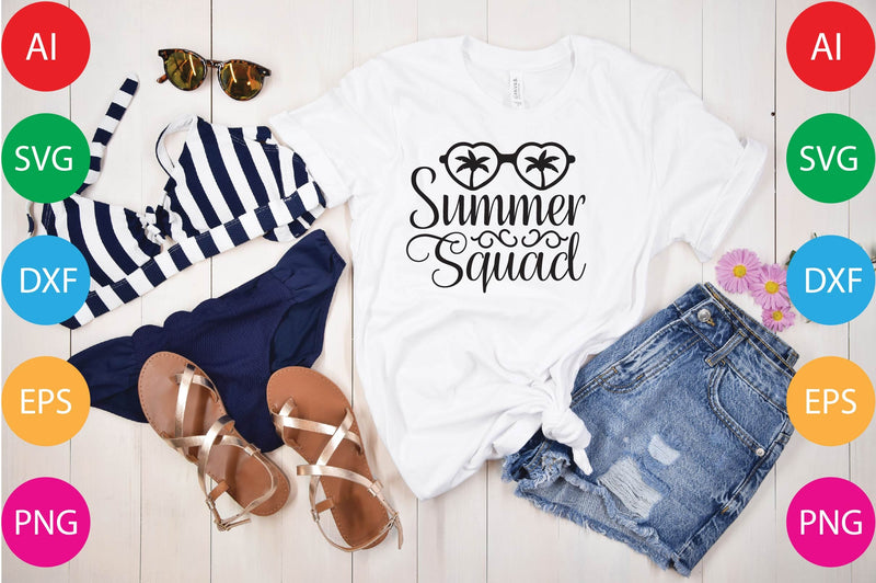 Summer Squad svg SVG Shahin alam 