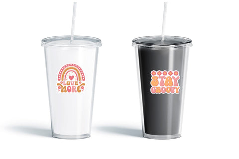 Summer Sticker Bundle Sublimation DESIGNS DARK 