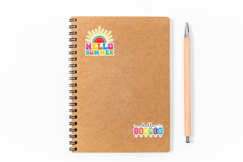 Summer Sticker Bundle Sublimation DESIGNS DARK 