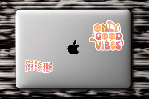 Summer Sticker Bundle Sublimation DESIGNS DARK 