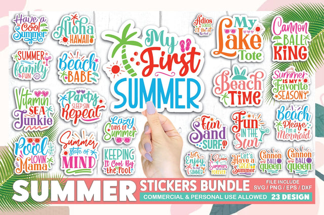 Summer Sticker Bundle SVG Ariyan 