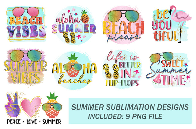 Summer Sublimation bundle, Hello Summer, Beach Life png, Vibes Peace, png Designs, Summer PNG, Sublimation File, Beach Bundle Sublimation MD mominul islam 