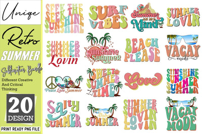 Summer Sublimation Bundle Sublimation Creativeart88 