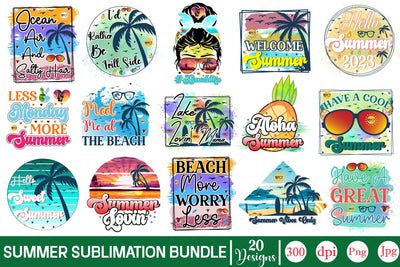 Summer Sublimation Bundle Sublimation SVGs,Quotes and Sayings,Food & Drink,On Sale, Print & Cut Sublimation DesignPlante 503 