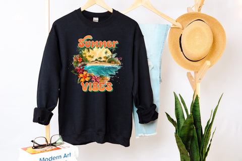 Summer Sublimation Design | Summer Vibes Sublimation CraftLabSVG 