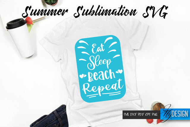 Summer Sublimation SVG. Summer Vibes. Vacation Quotes. T-Shirt Summer Designs. SVG Fly Design 
