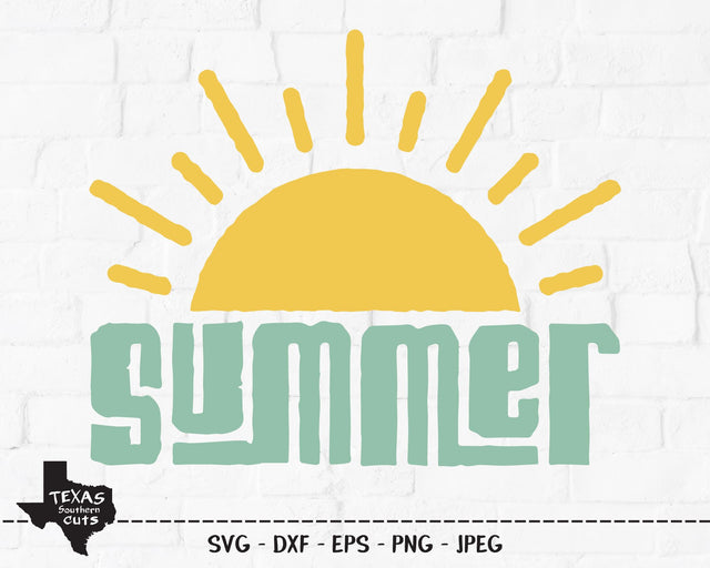 Summer | Summer SVG SVG Texas Southern Cuts 