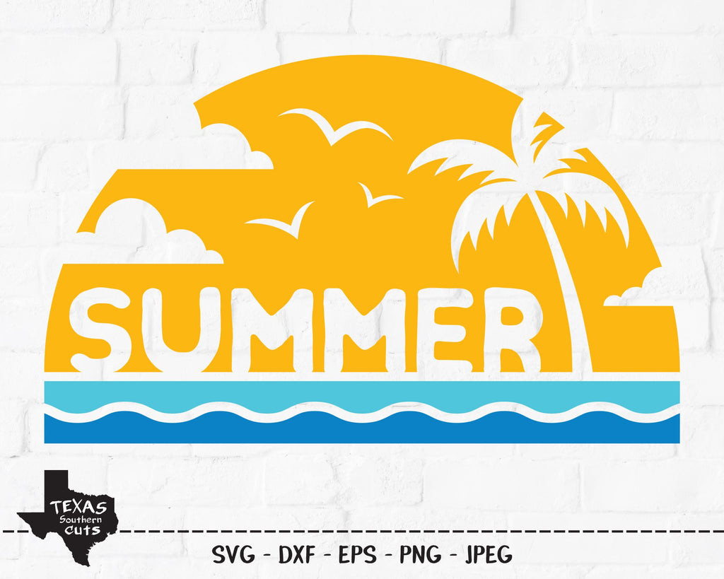 Summer | Summer SVG - So Fontsy