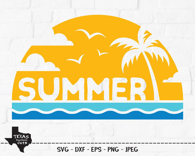 Summer | Summer SVG SVG Texas Southern Cuts 
