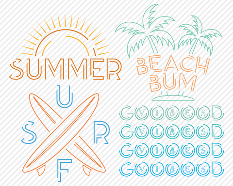 Summer Super Bundle | Summer SVG SVG Texas Southern Cuts 