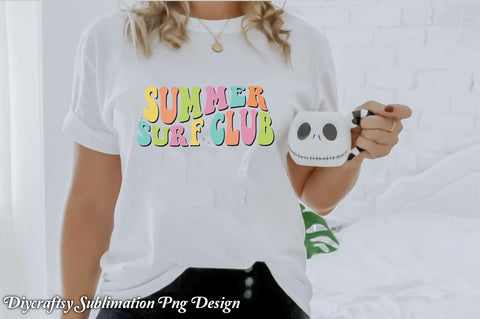Summer Surf Club Sublimation SVG Creativeart88 