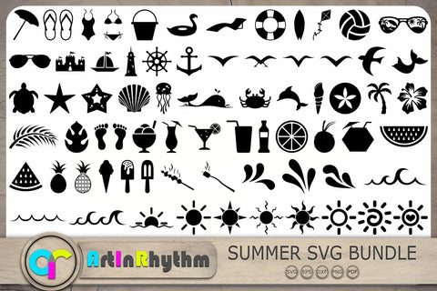 Summer Svg, Beach Svg, Summer Cliparts, Summer Vibes Svg, Sea Svg SVG Artinrhythm shop 