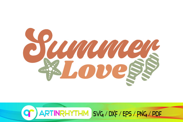 summer svg, beach svg, summer love SVG Artinrhythm shop 