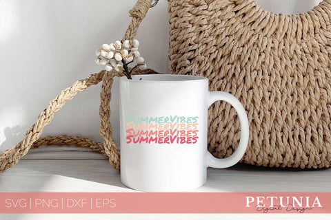 Summer SVG Bundle 12 Designs Cut Files SVG Petunia Digital Design 