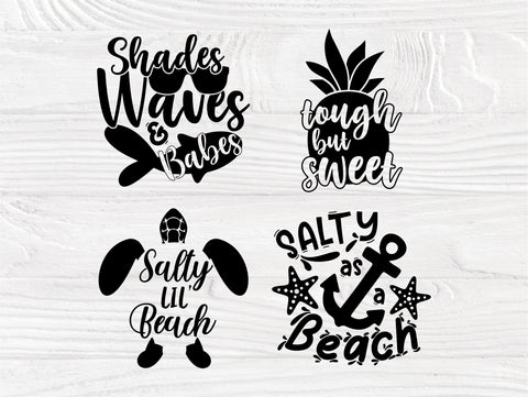 Summer SVG Bundle, Beach Quotes Svg, Vacation Svg SVG TonisArtStudio 