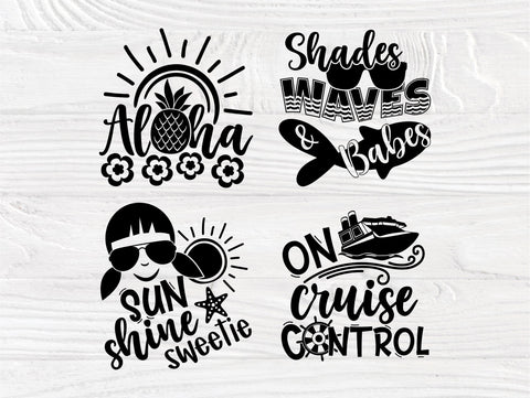 Summer SVG Bundle, Beach Quotes Svg, Vacation Svg SVG TonisArtStudio 