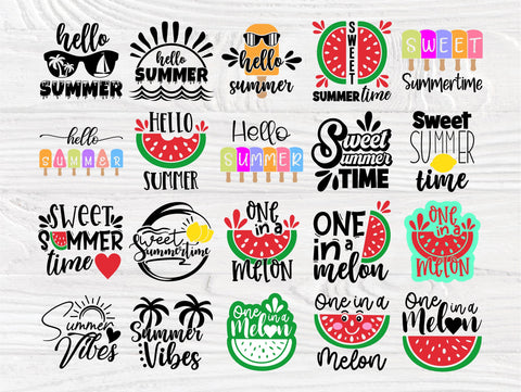 Summer SVG Bundle, Beach Shirt Designs, Mermaid SVG TonisArtStudio 