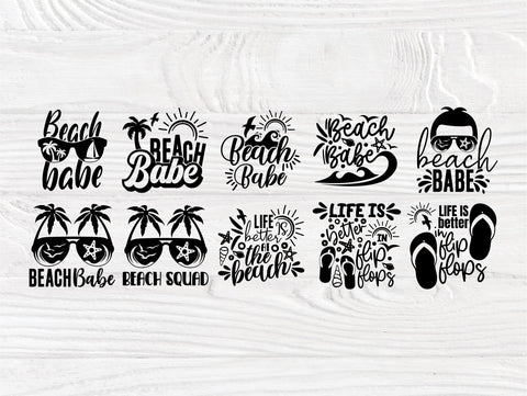 Summer SVG Bundle, Beach Shirt Designs, Mermaid SVG TonisArtStudio 