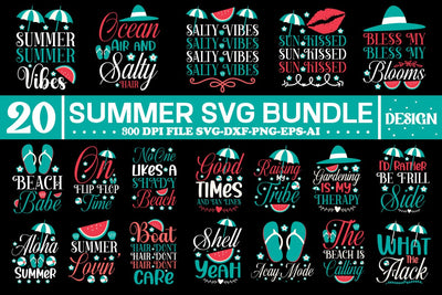 Summer Svg Bundle, Beach Svg BUndle, Summer Design SVG designmaster24 