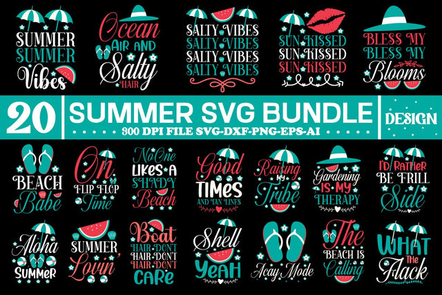 Summer Svg Bundle, Beach Svg BUndle, Summer Design SVG designmaster24 