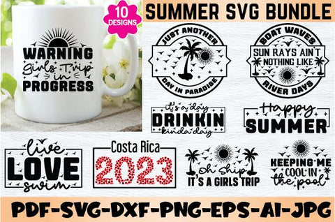Summer SVG Bundle, Summer Clipart, Vacation SVG, PNG, Summer shirt svg, Beach shirt svg, Beach Babe svg, Summer Quote, Cricut, Cut Files, Silhouette SVG farhad farhad 