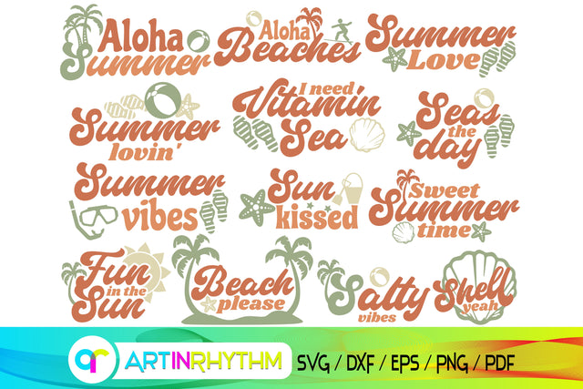 summer svg bundle, summer svg, beach svg SVG Artinrhythm shop 