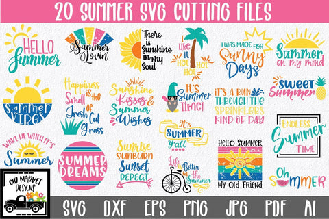 Summer SVG Bundle - Summer SVG Cut Files SVG Old Market 