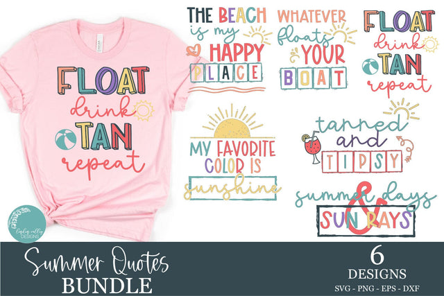 Summer SVG Bundle-Sunshine SVG Bundle SVG Linden Valley Designs 