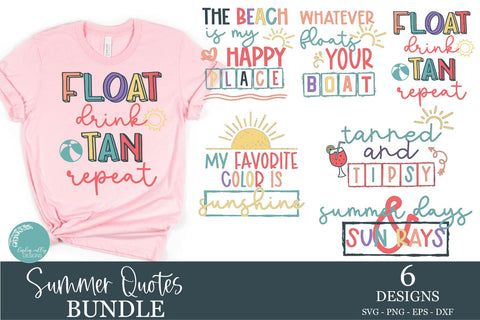 Summer SVG Bundle-Sunshine SVG Bundle SVG Linden Valley Designs 