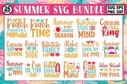 Summer SVG Bundle SVG Ariyan 