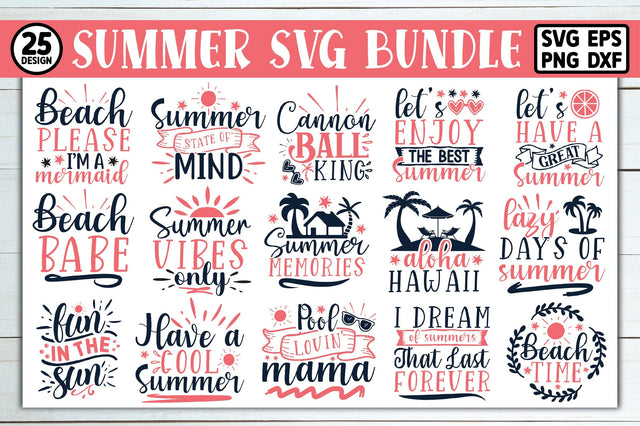 Summer SVG Bundle SVG Ariyan 