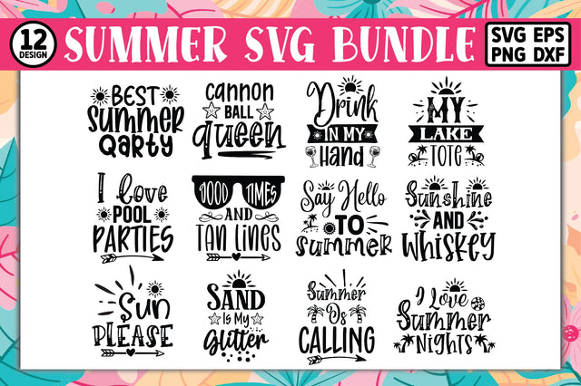 Summer SVG Bundle SVG Ariyan 